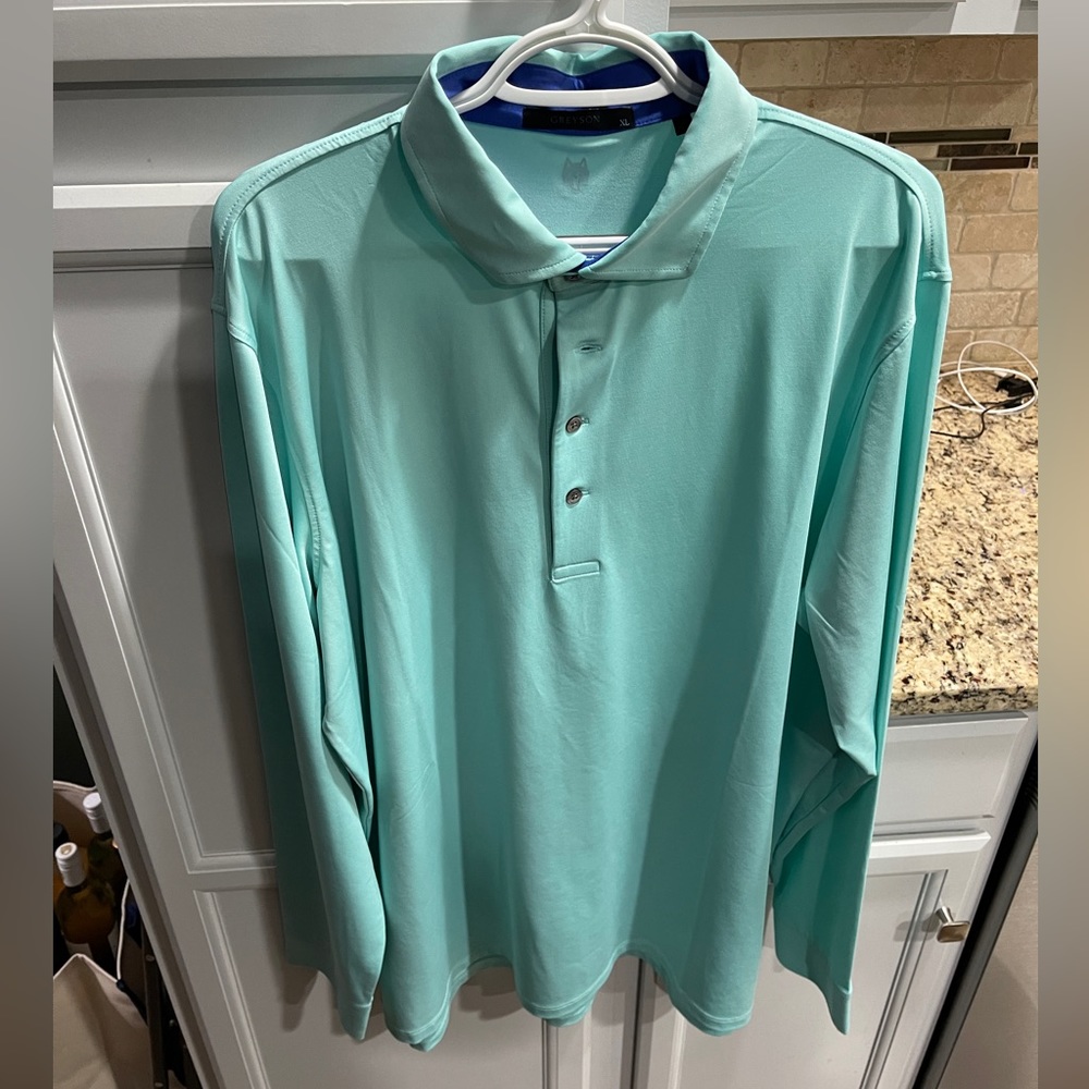 Greyson LS polo XL Worn once.